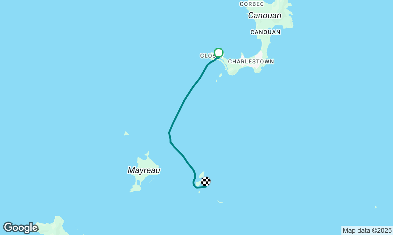 Canouan to Tobago Cays
