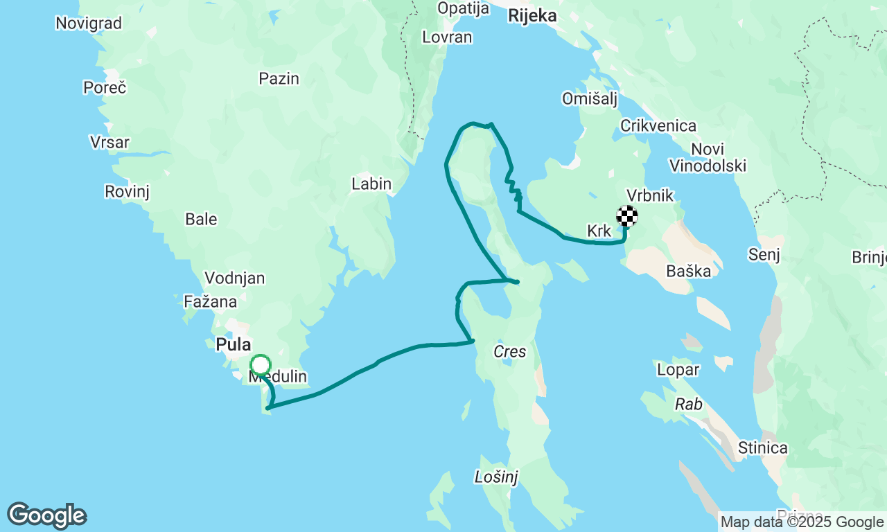 Pomer - Cres - Spinat/Krk