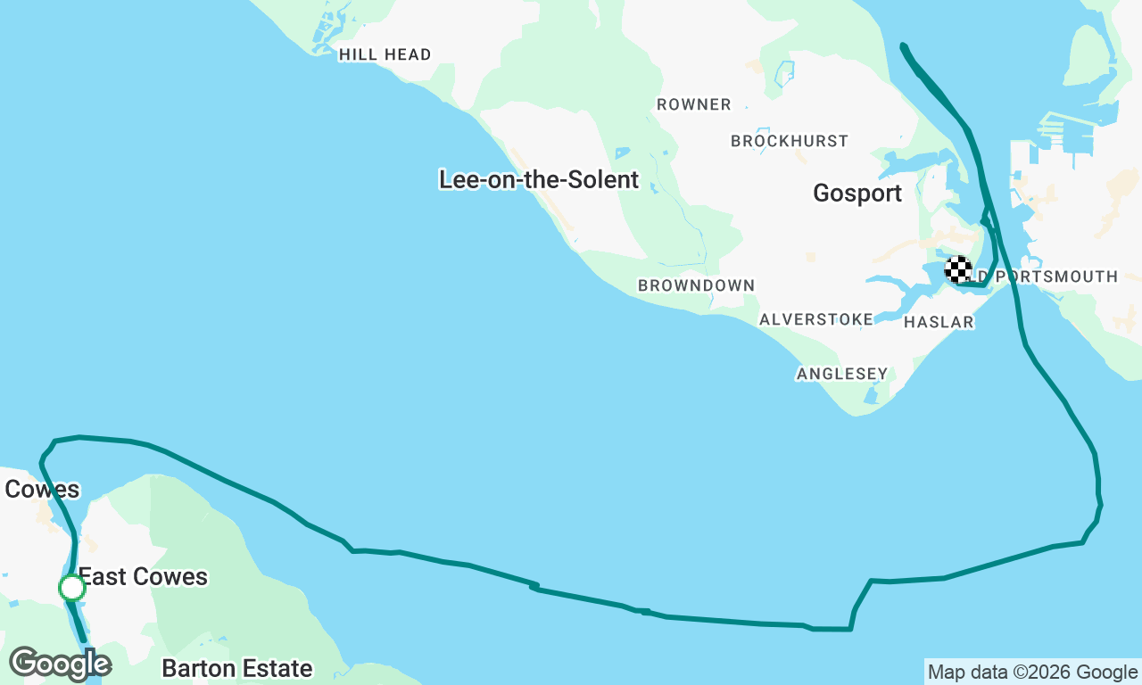 Cowes to Gosport