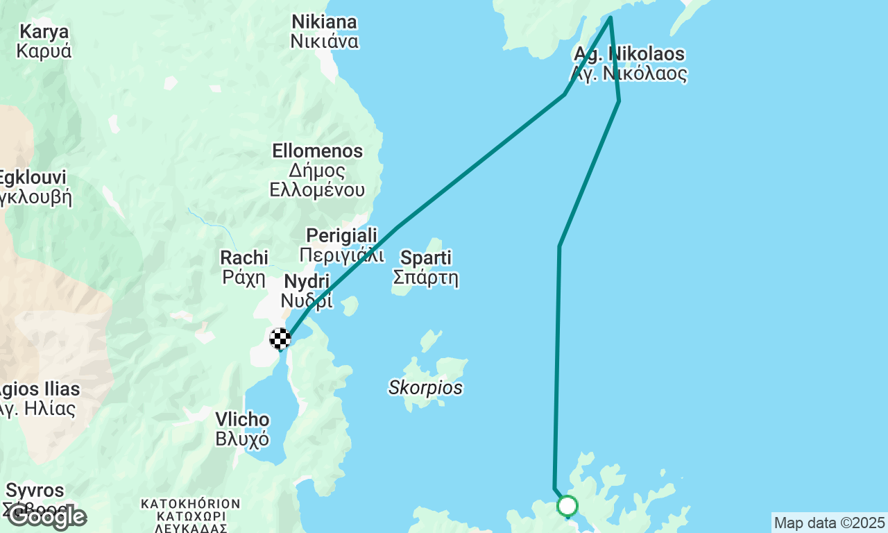 Voyage map