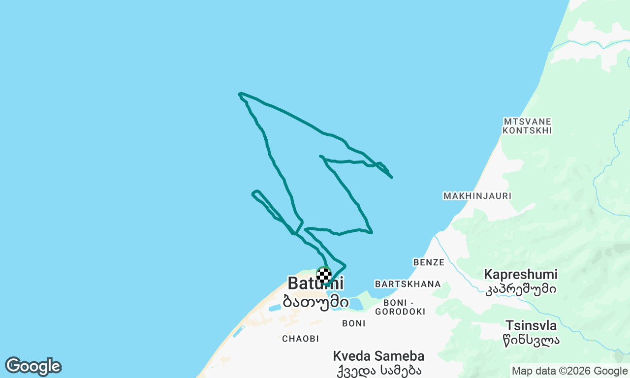Voyage map