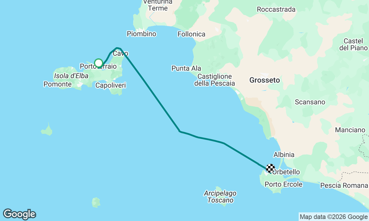 Voyage map