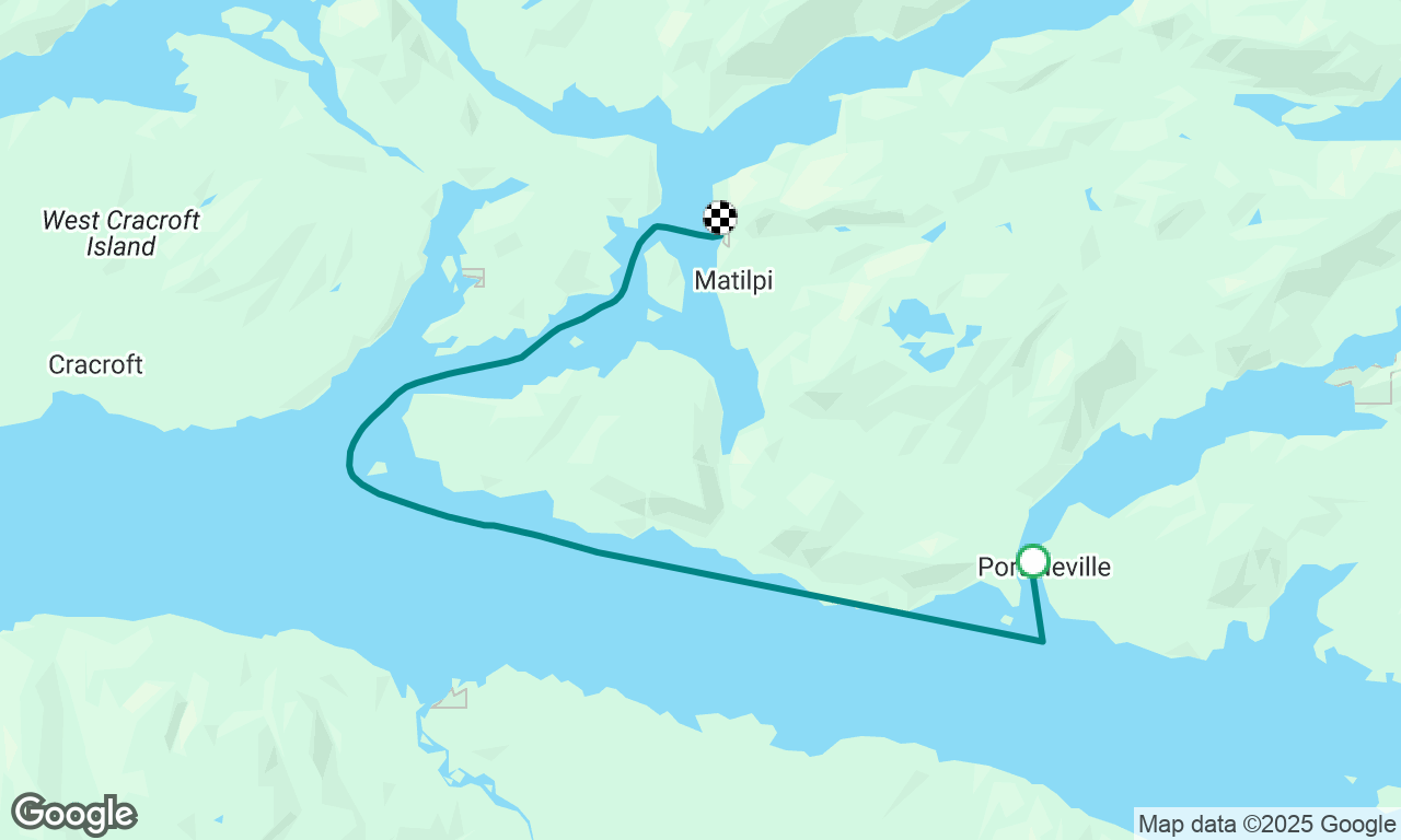 Port Neville to Matilpi