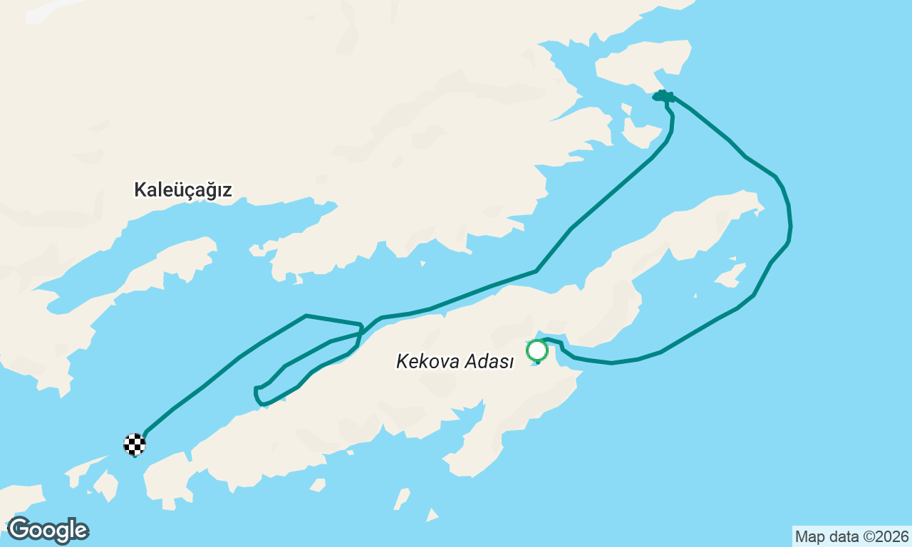 Voyage map