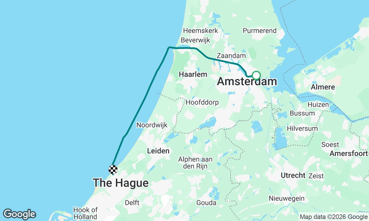 Amsterdam - Scheveningen