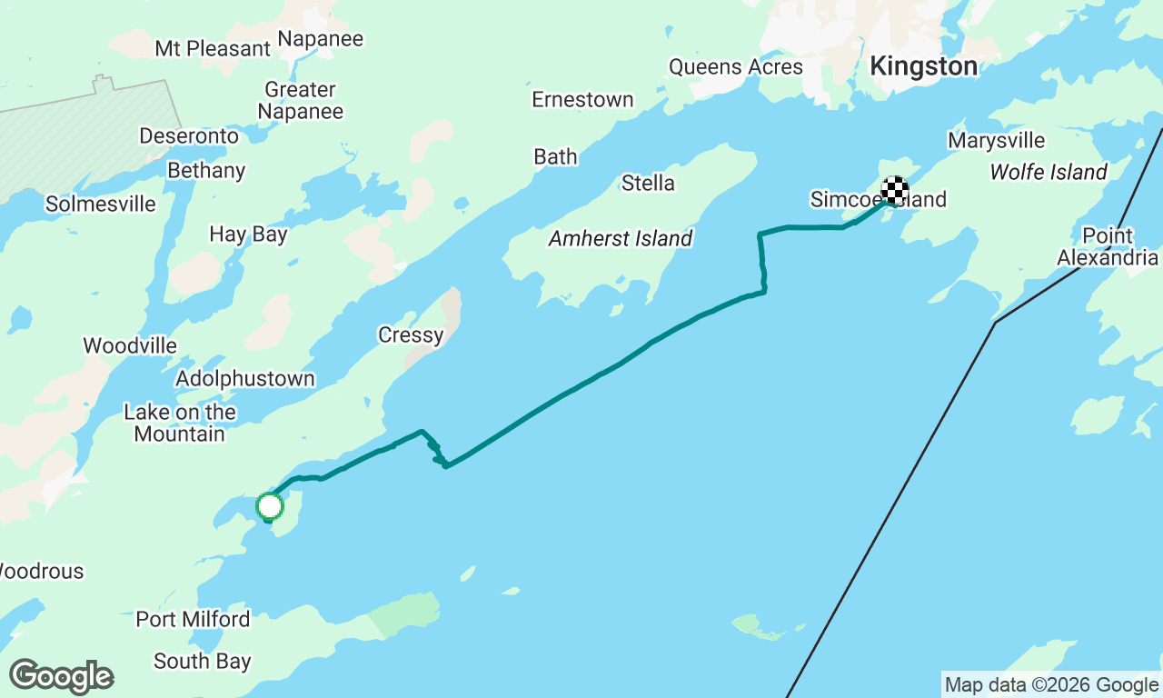 Voyage map