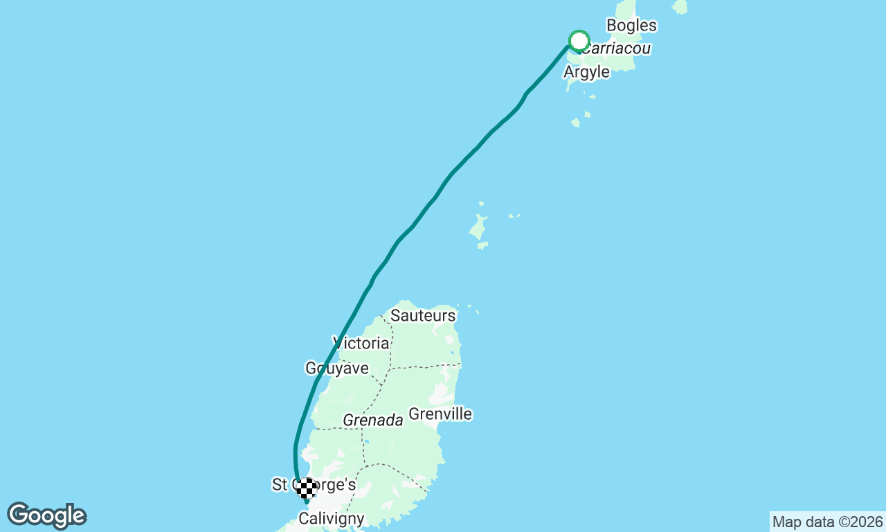 Voyage map