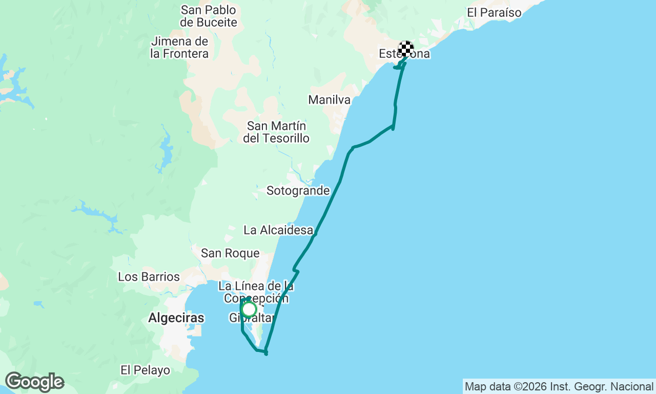 Voyage map