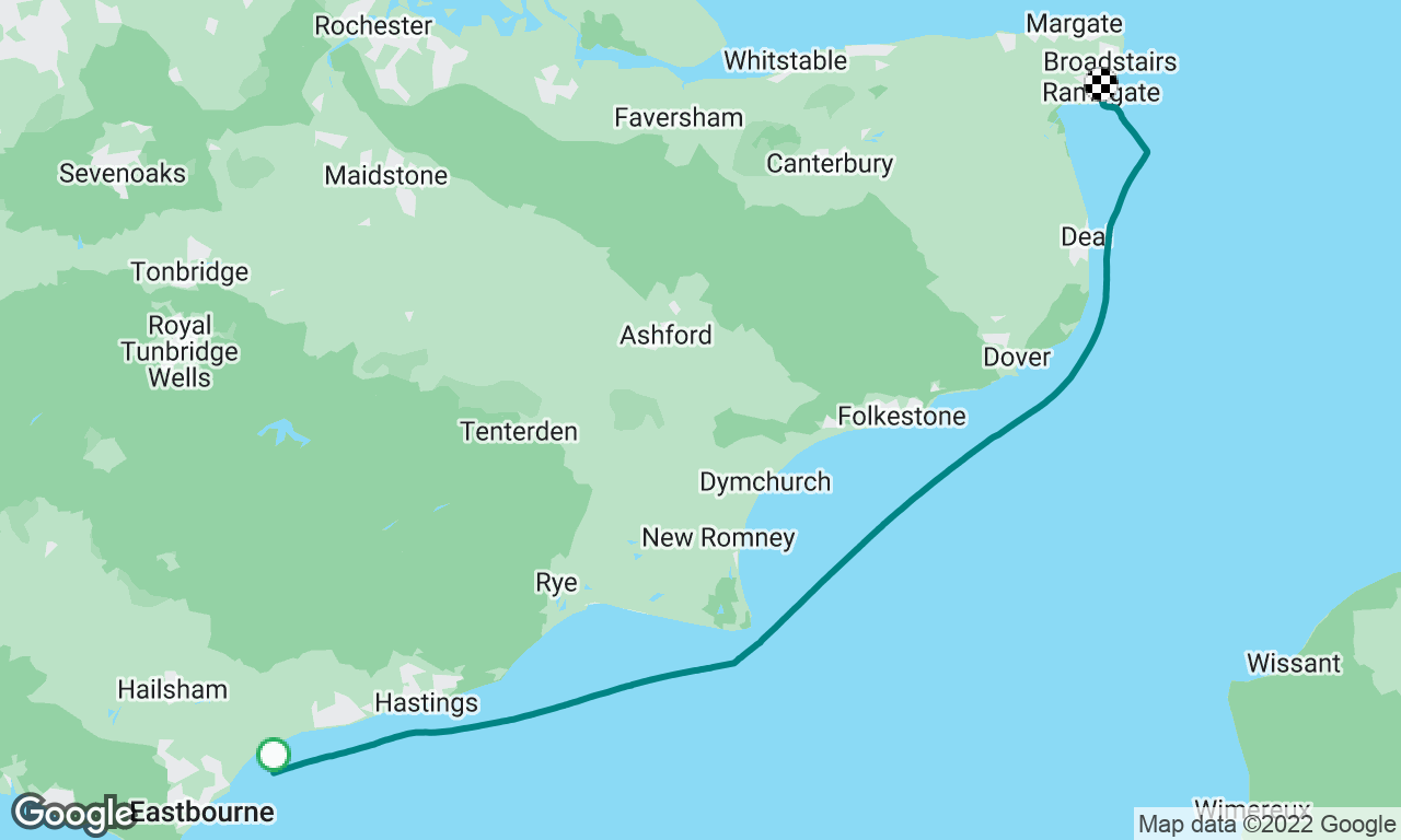 Eastbourne to Ramsgate 