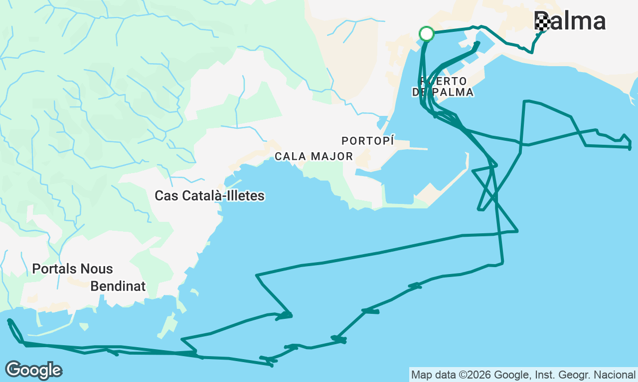 Voyage map
