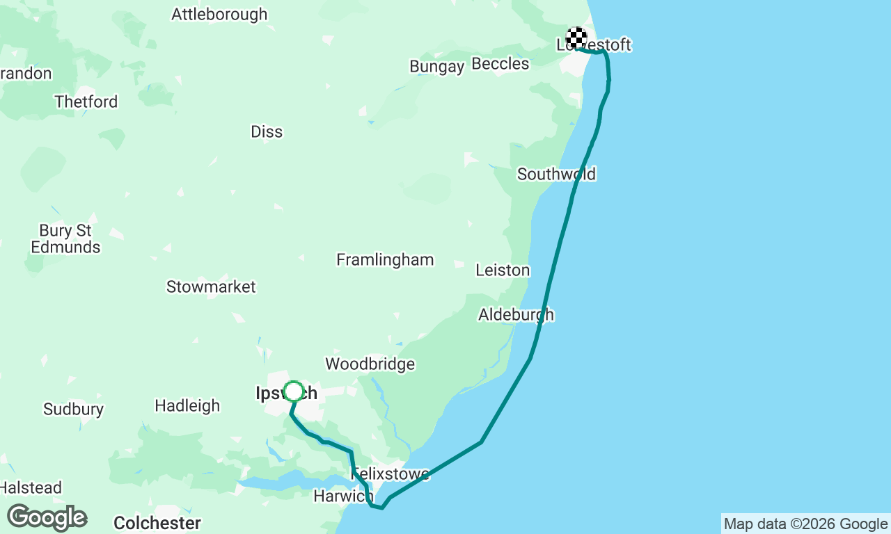 Ipswich - Lowestoft