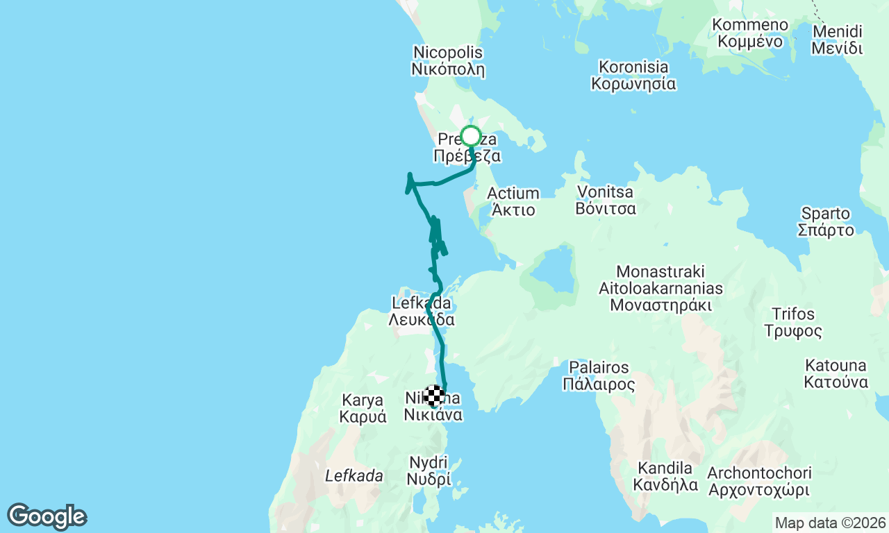 Voyage map