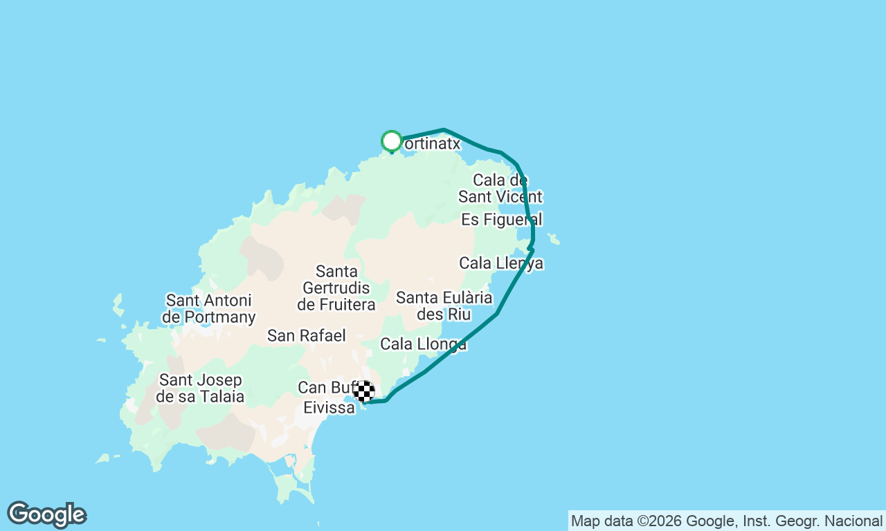 Voyage map