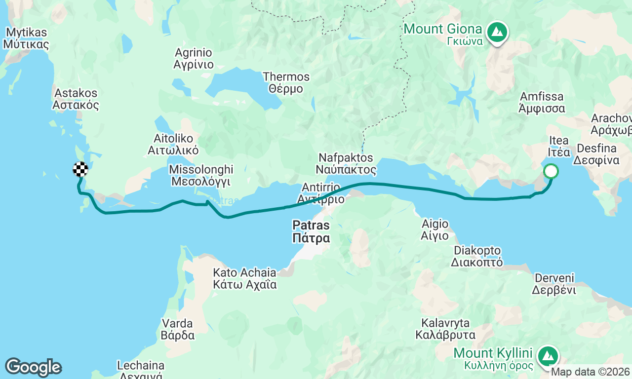 Voyage map
