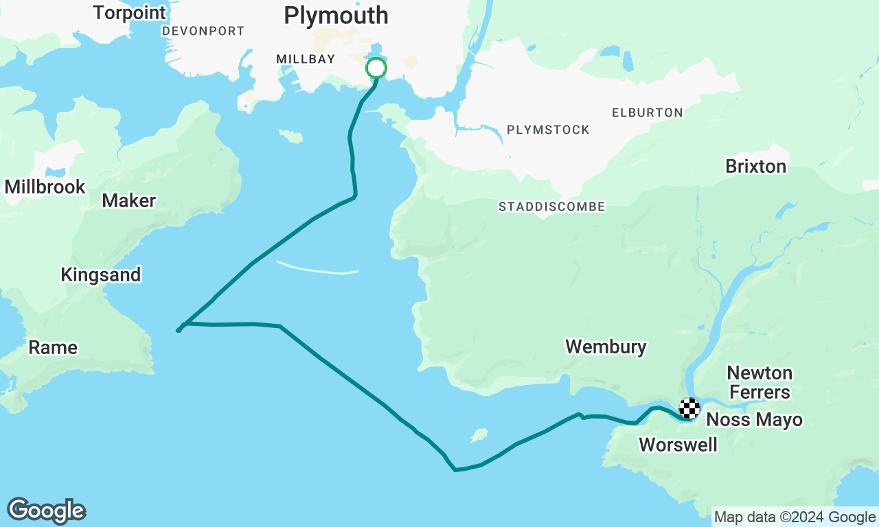 Plymouth to Yealm - Mon