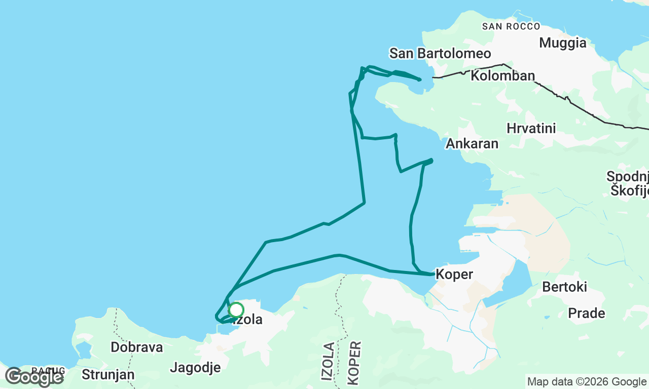 Voyage map