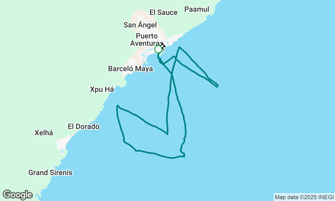 Voyage map
