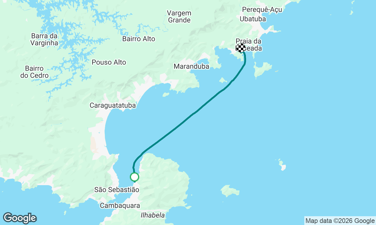 Voyage map