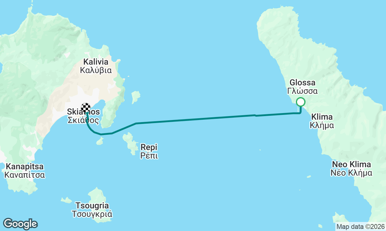 Voyage map