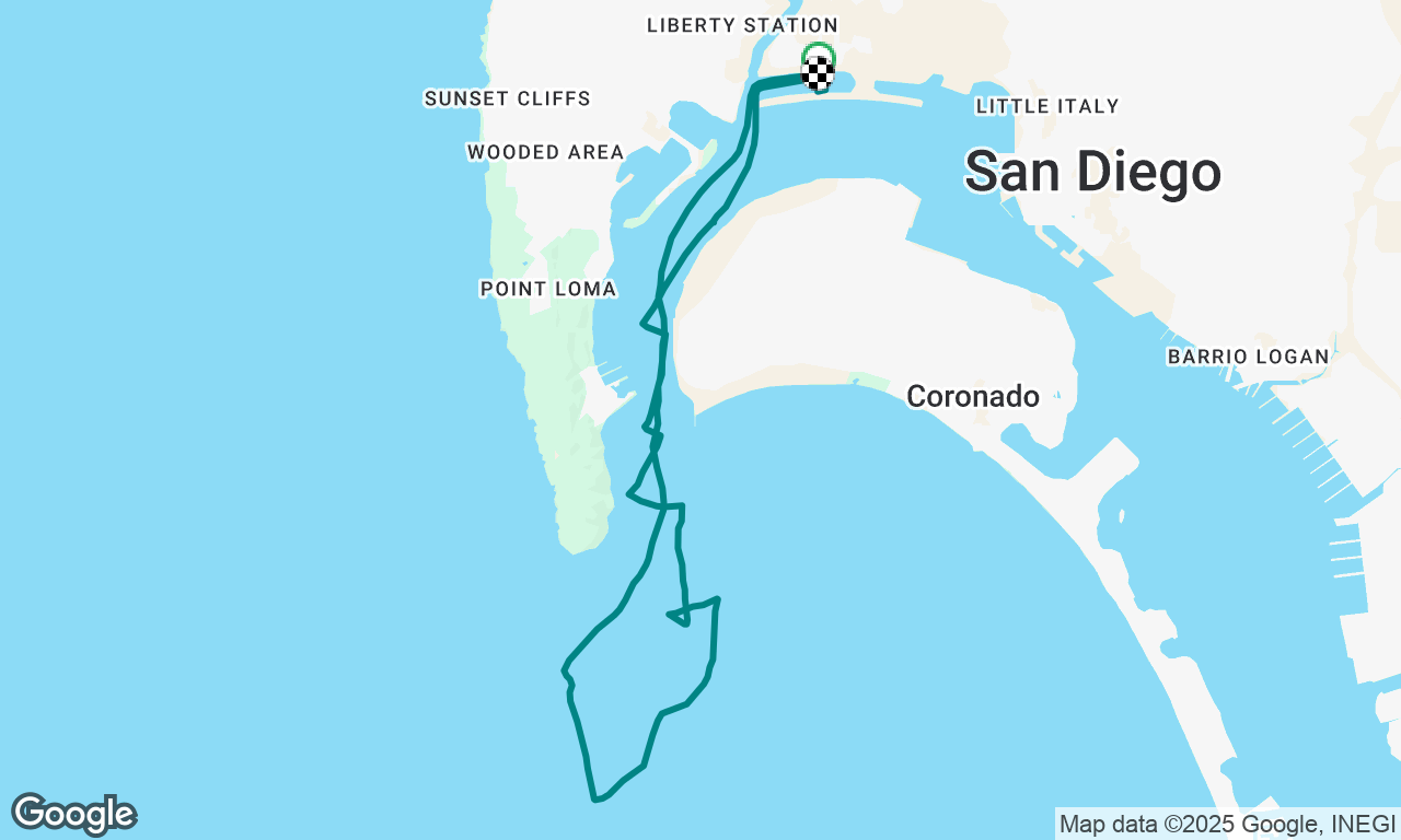 Voyage map