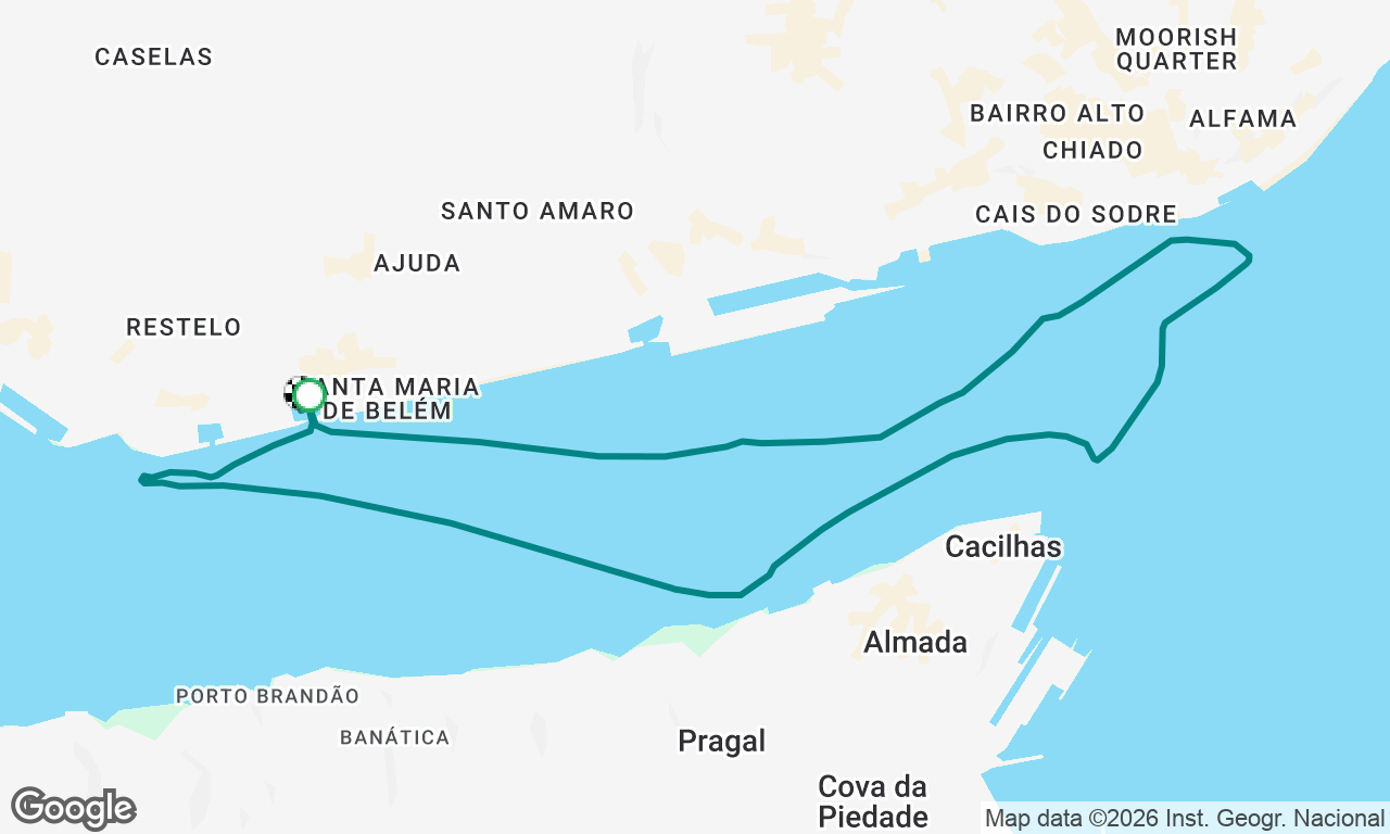 Voyage map