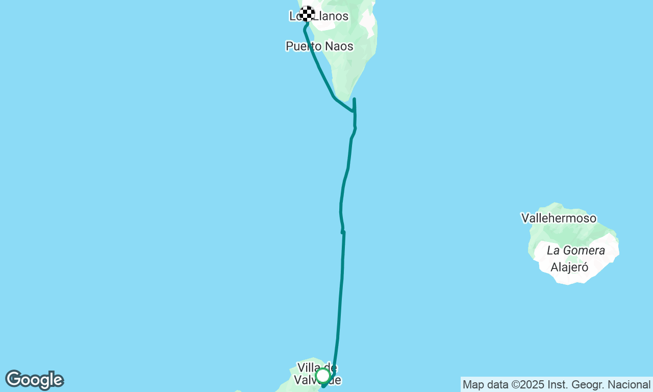 Voyage map