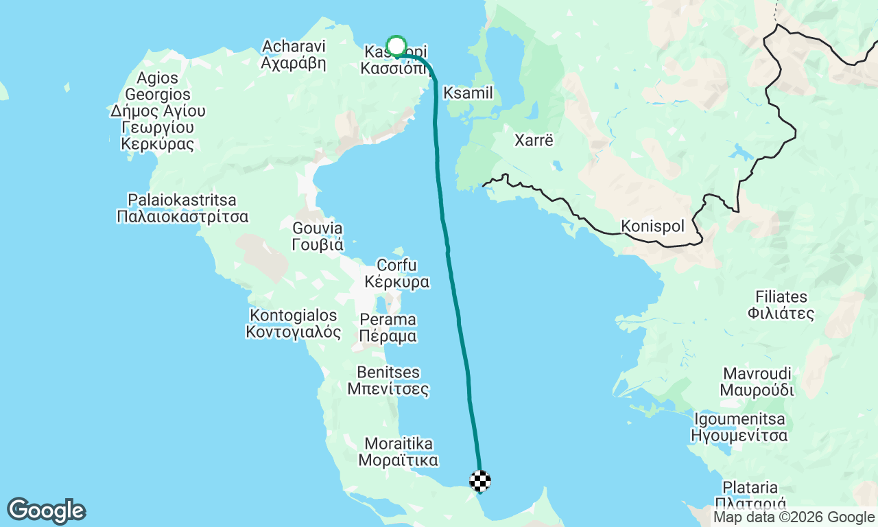 Voyage map
