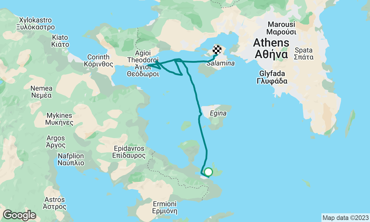 Poros -> Salamina, 2023