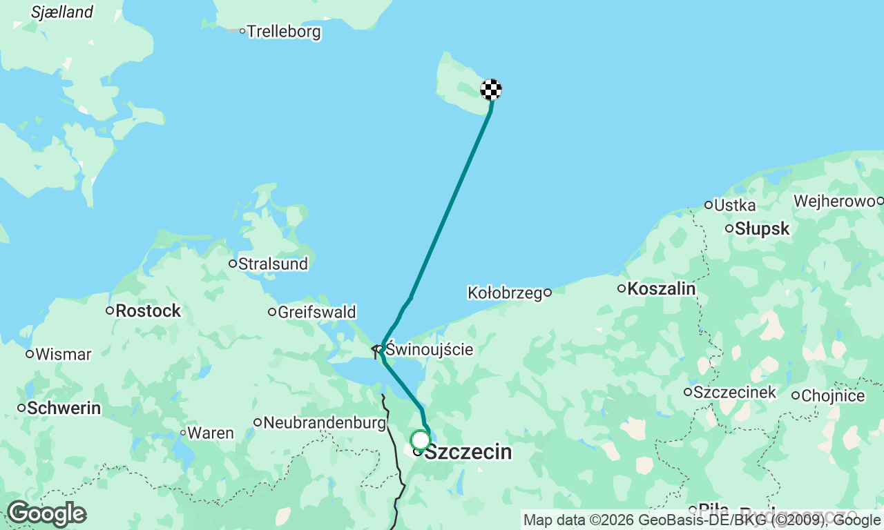 Voyage map