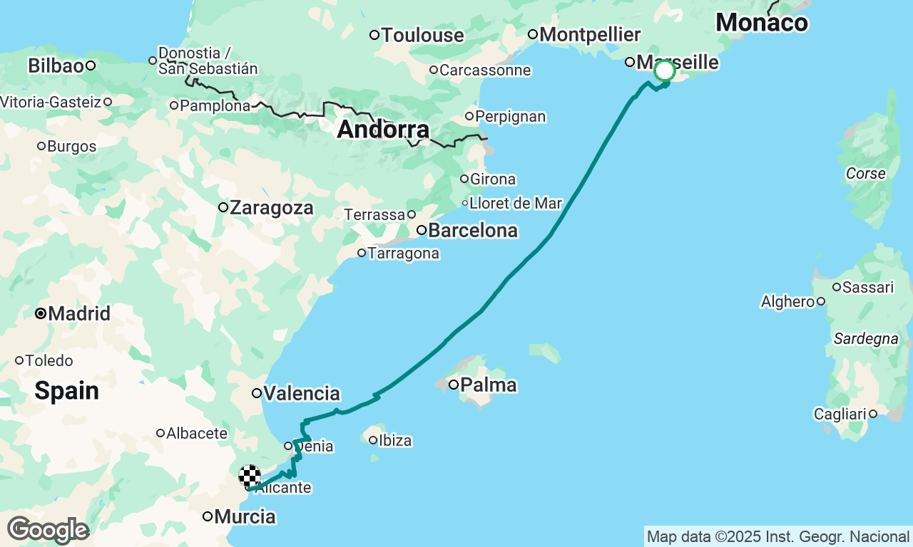 Ganany leg 4 Saint Mandrier / Alicante