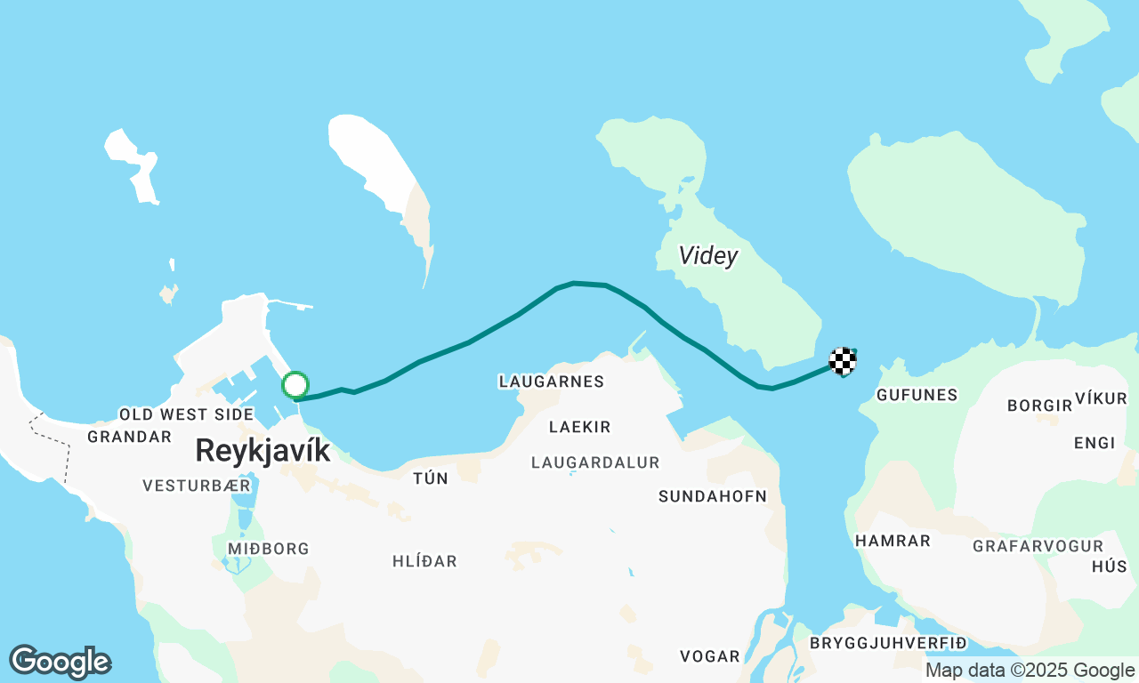 Sigurvon fer á land