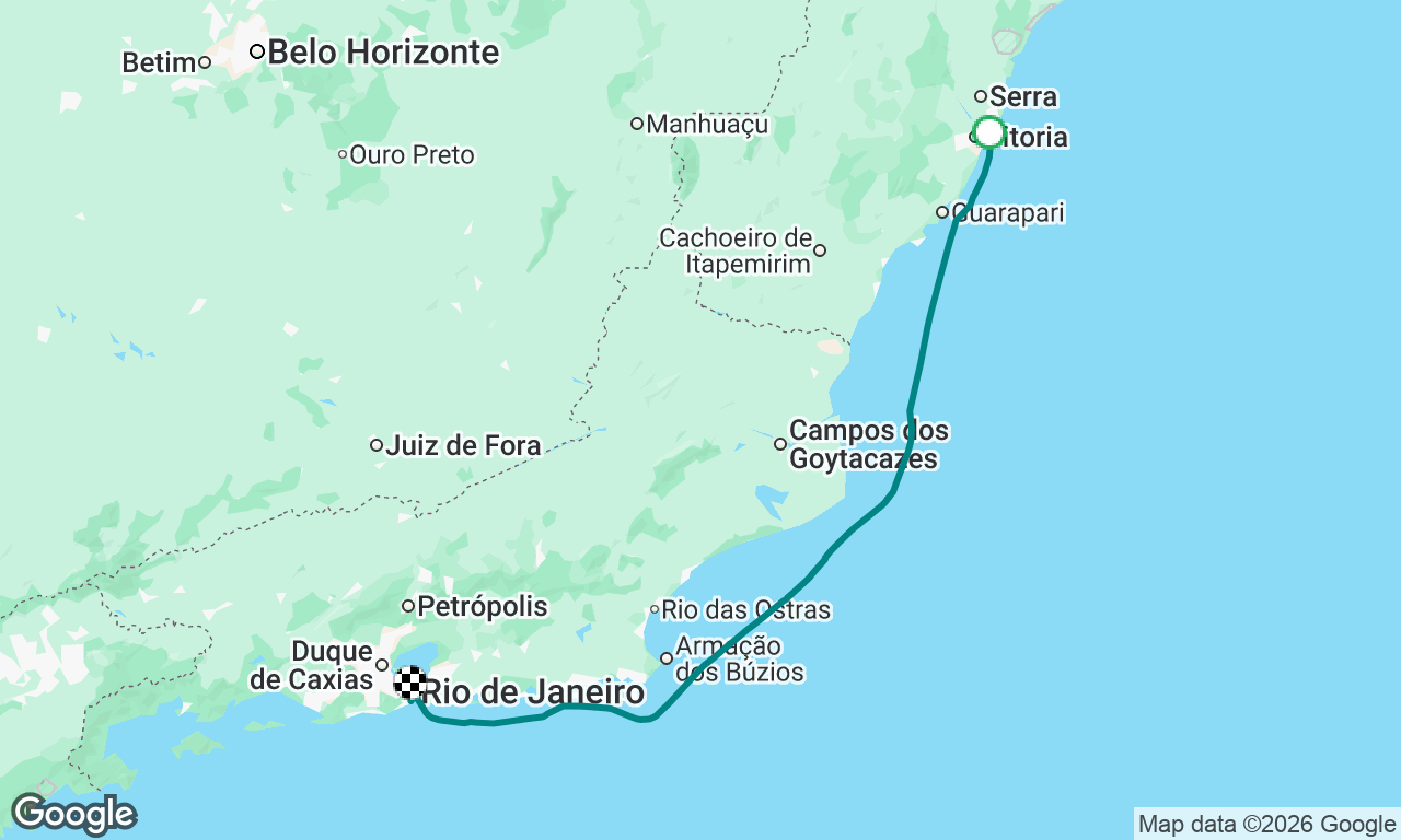 Voyage map
