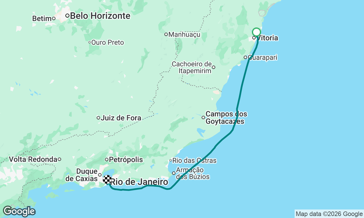 Vitoria to Rio