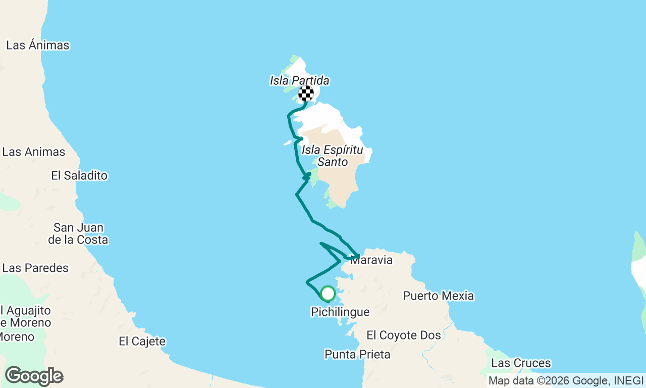 Voyage map