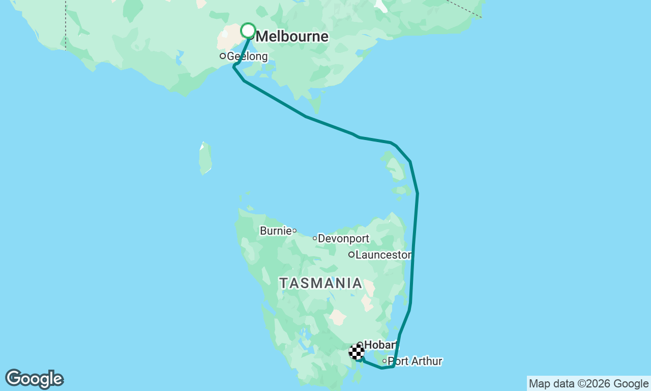 Williamstown to Kettering 