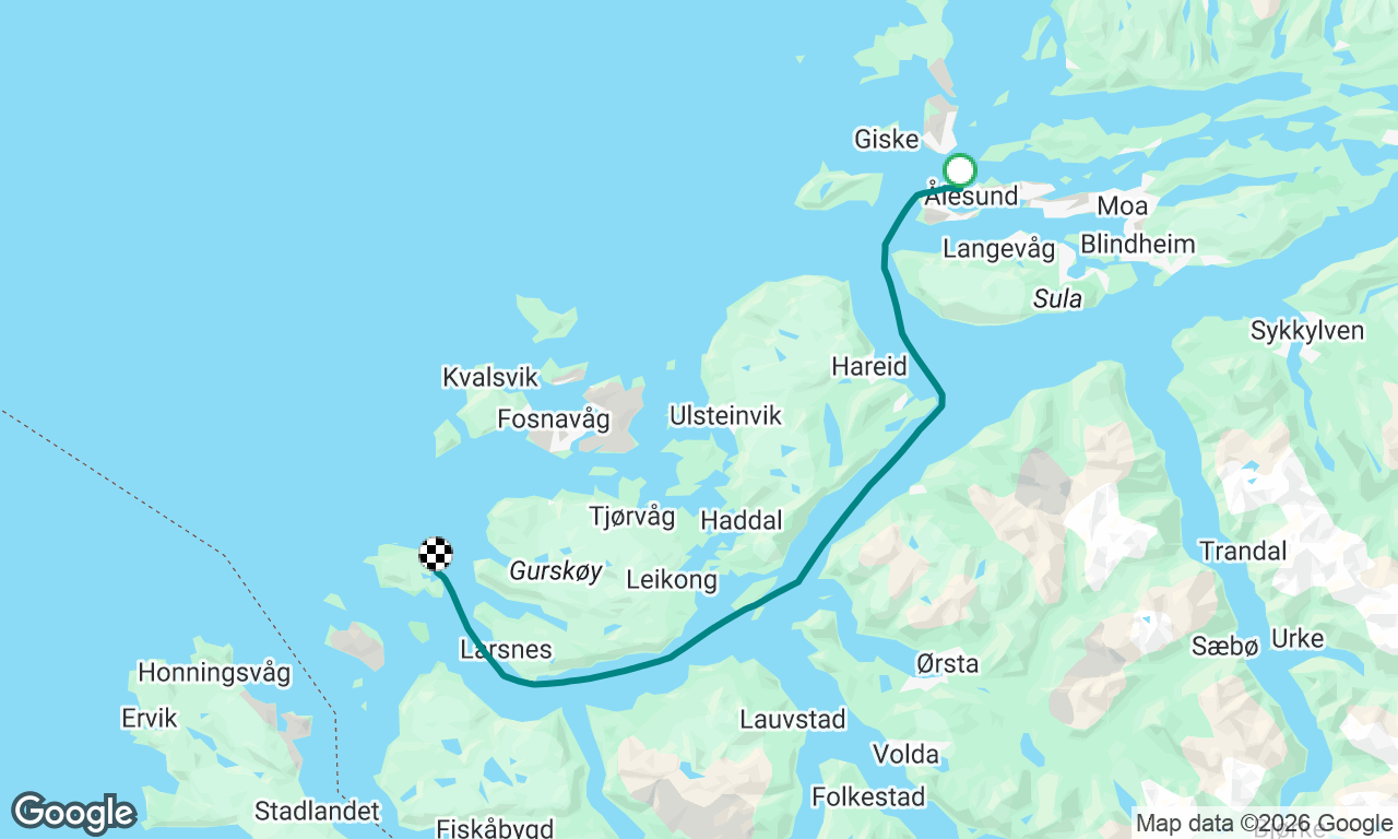 Voyage map