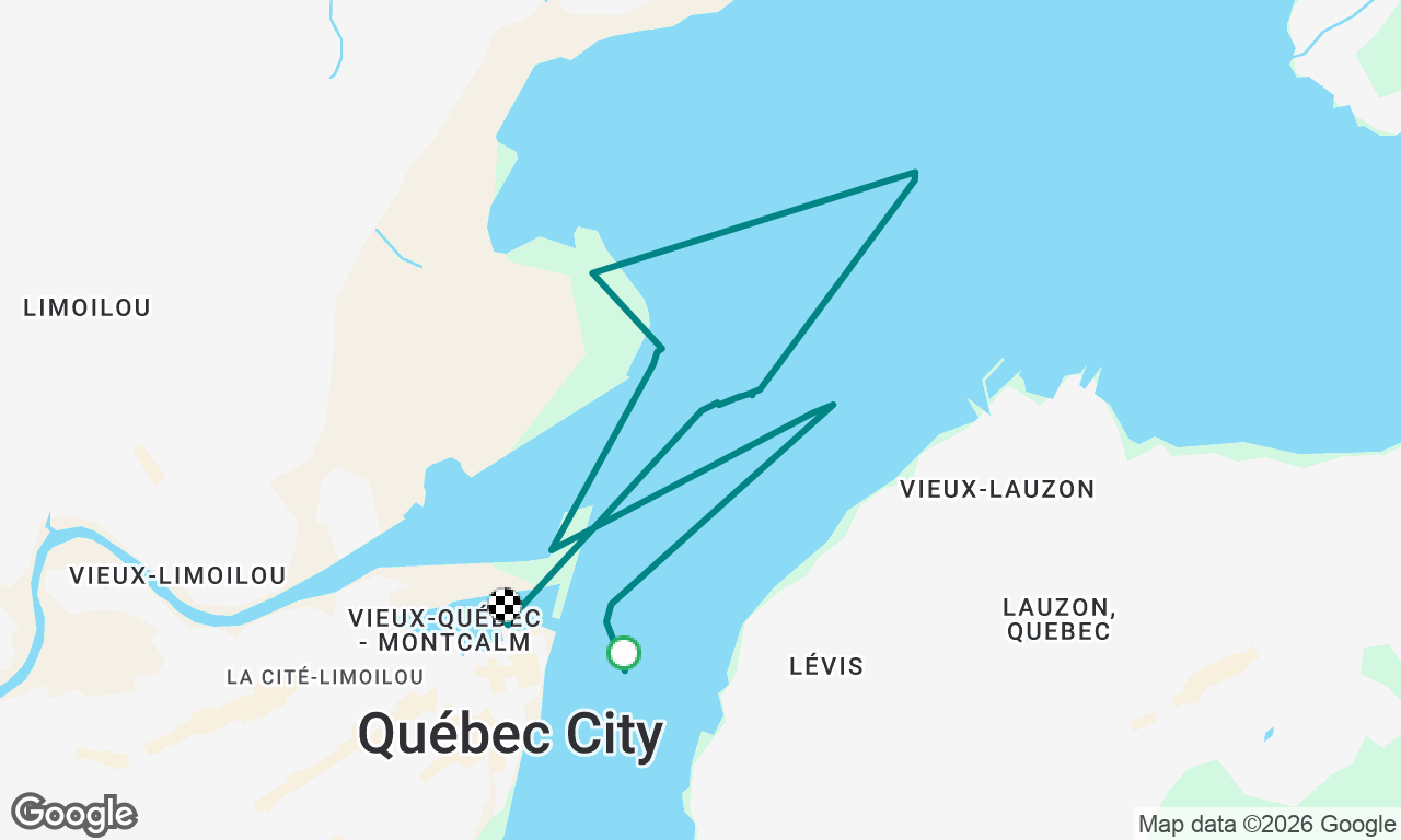 Voyage map