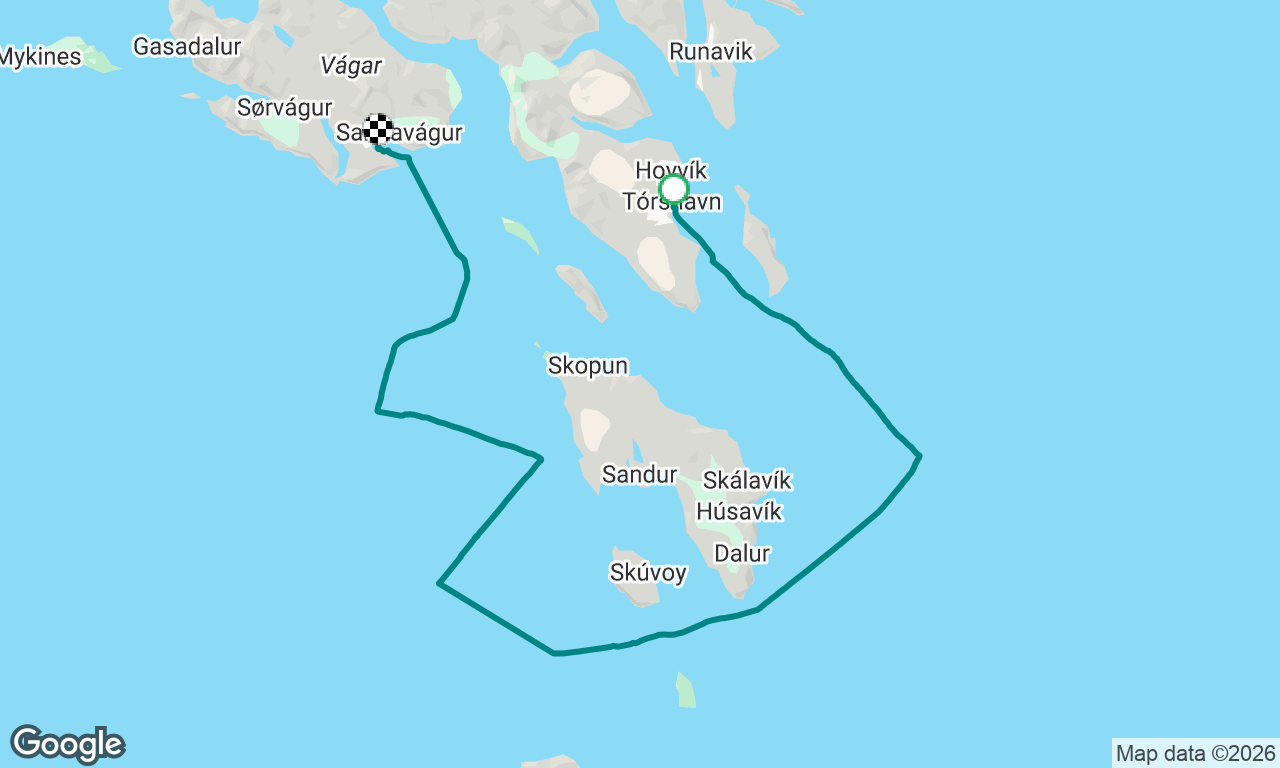 Voyage map