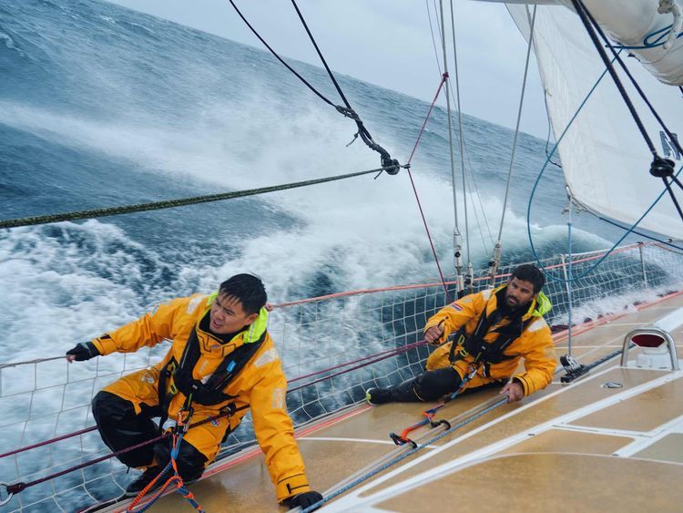 Voyage photo from Leg6-Across the North Pacific Ocean, 2025-26 the Clipper Round The World Yacht Race 