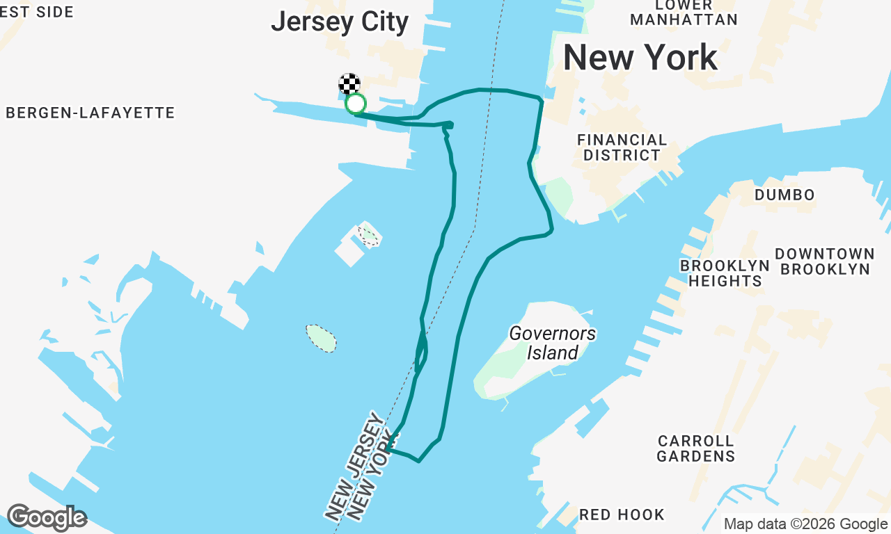 Voyage map