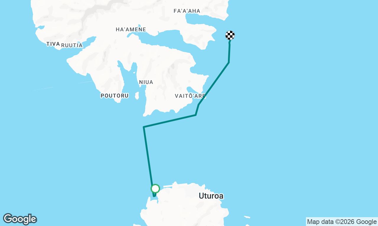 Raiatea to Ta aha