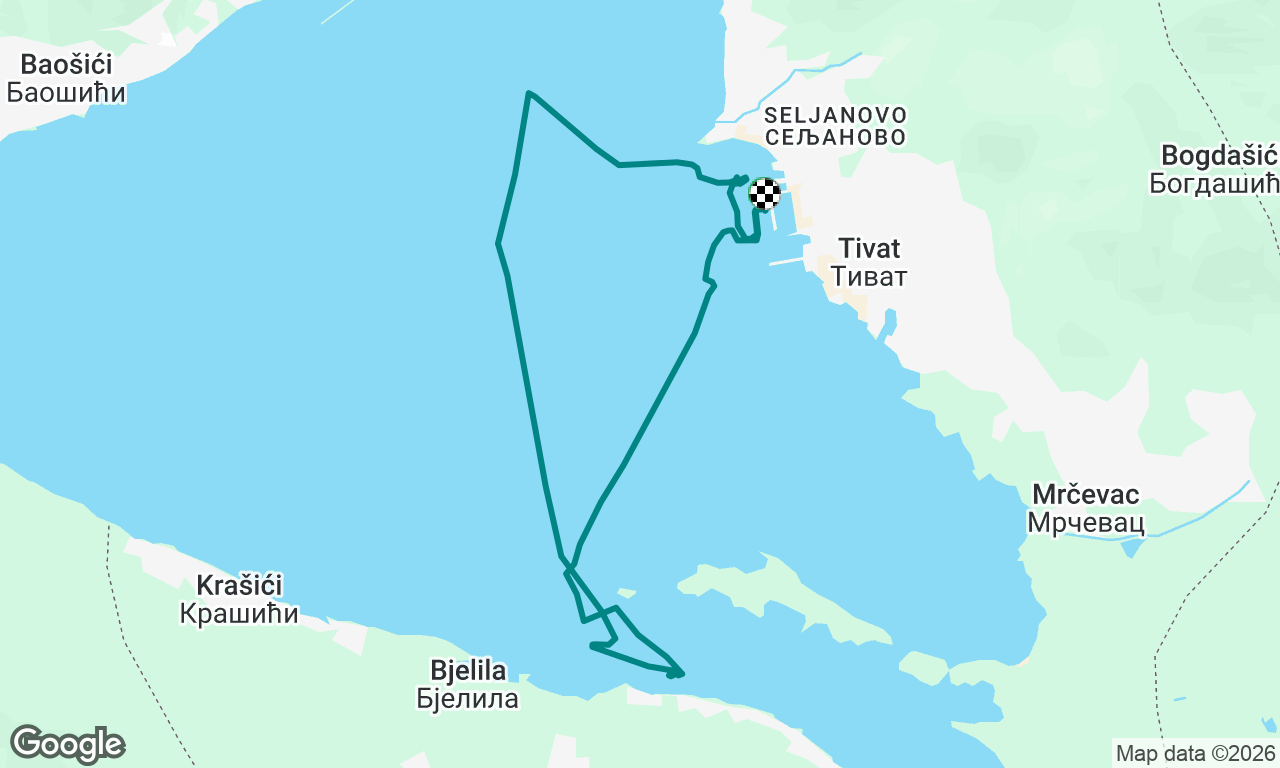 Voyage map