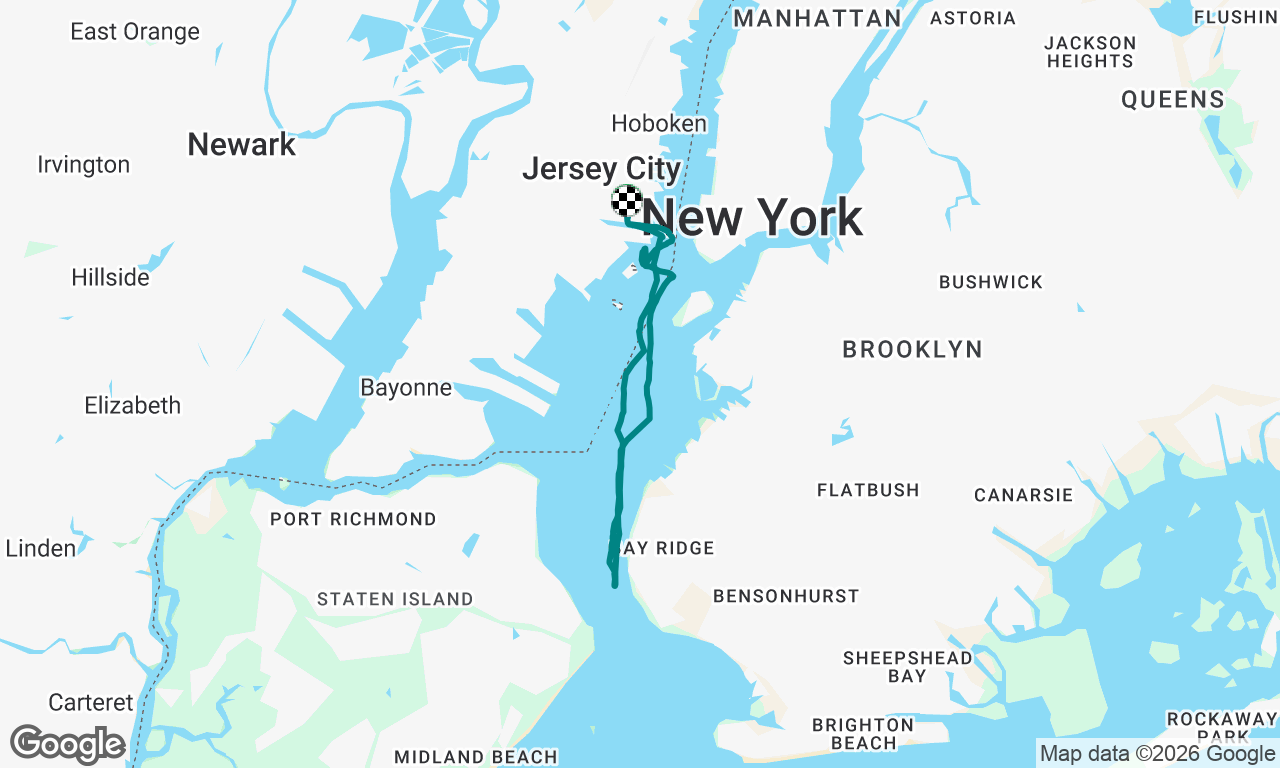 Voyage map