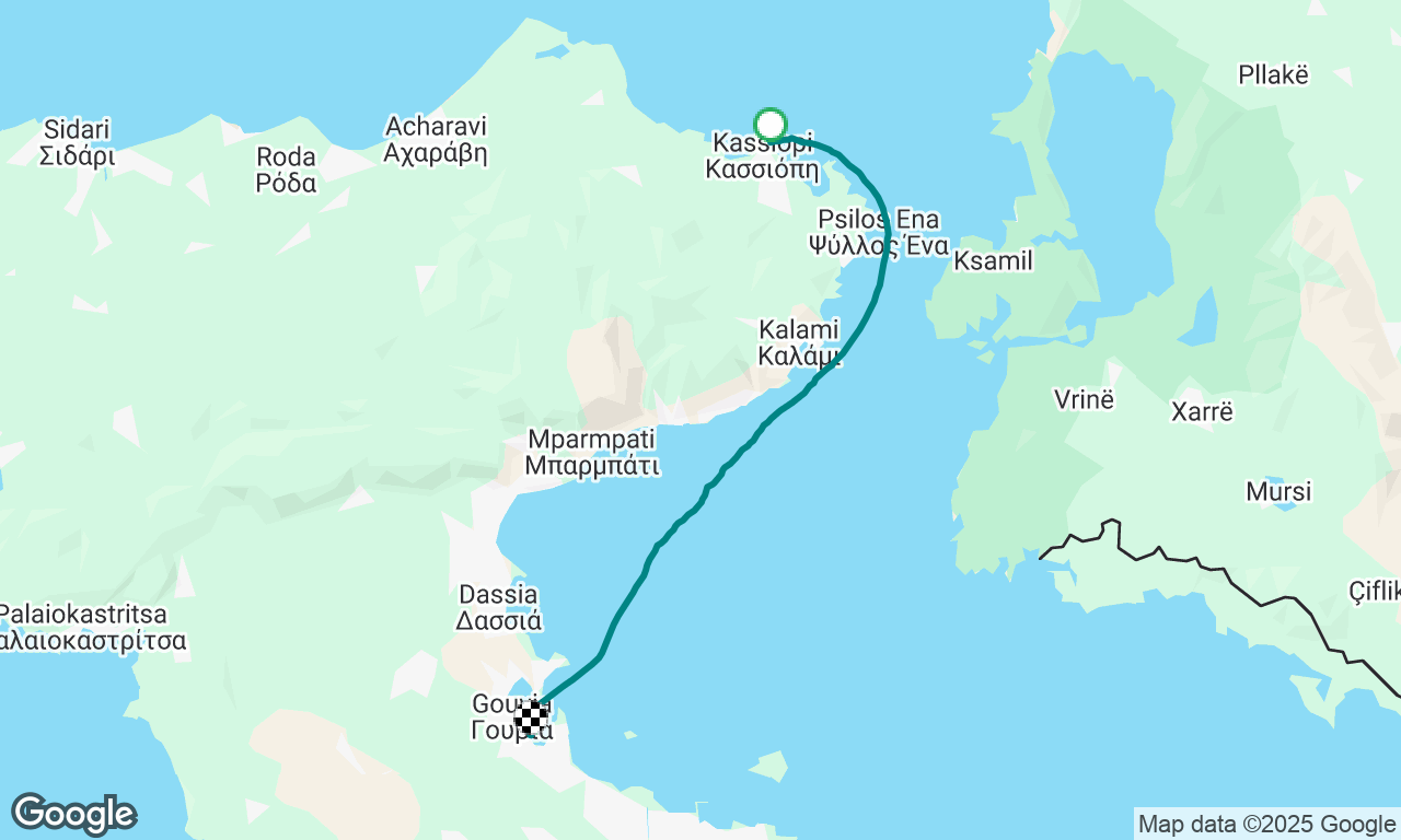 Scouting Day 7: Kassopi to Gouvia 