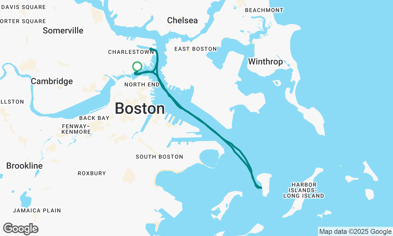 Sea Ghost to Spectacle Island 