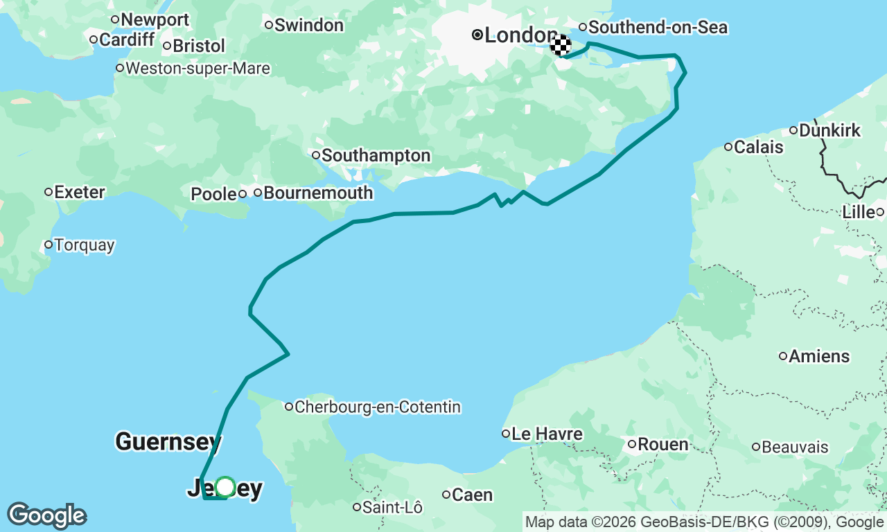 Voyage map