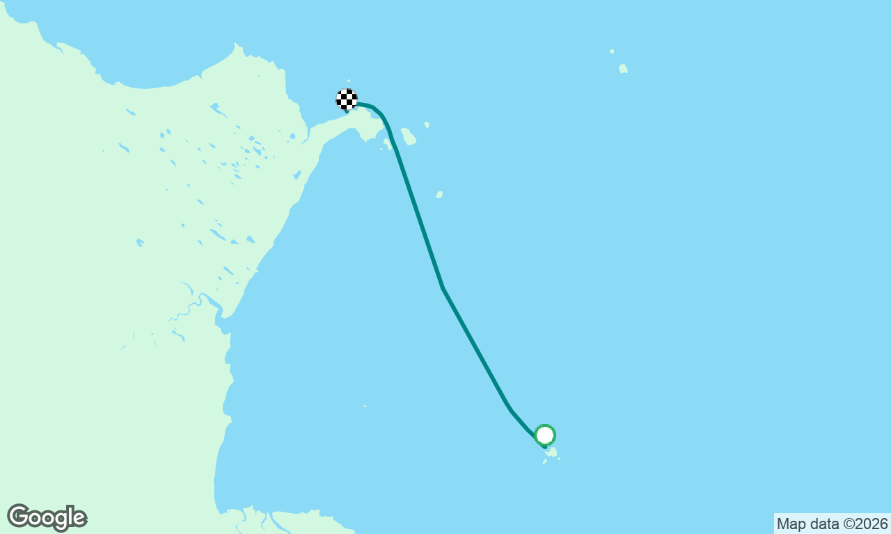 Forbes Island to Margaret Bay