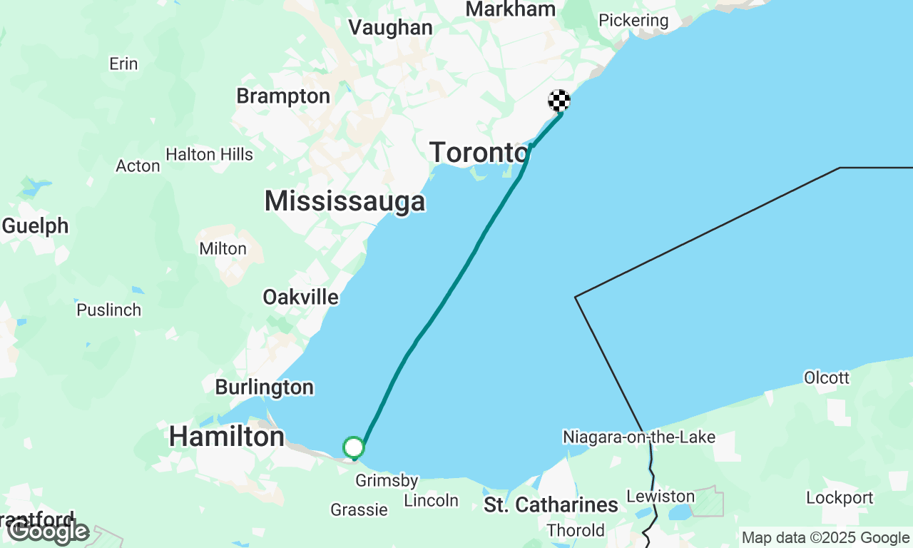 Sail from Fifty Point to BPYC