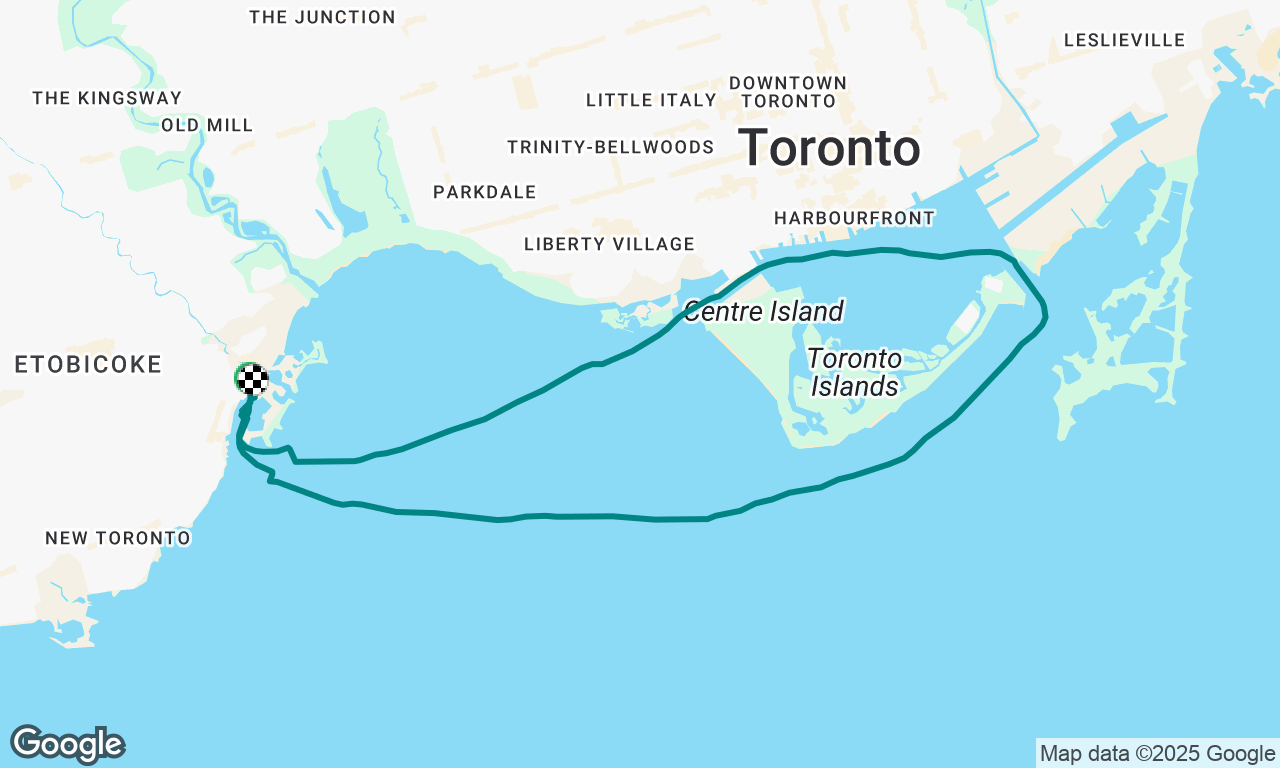 sail around the island for BL's last sail