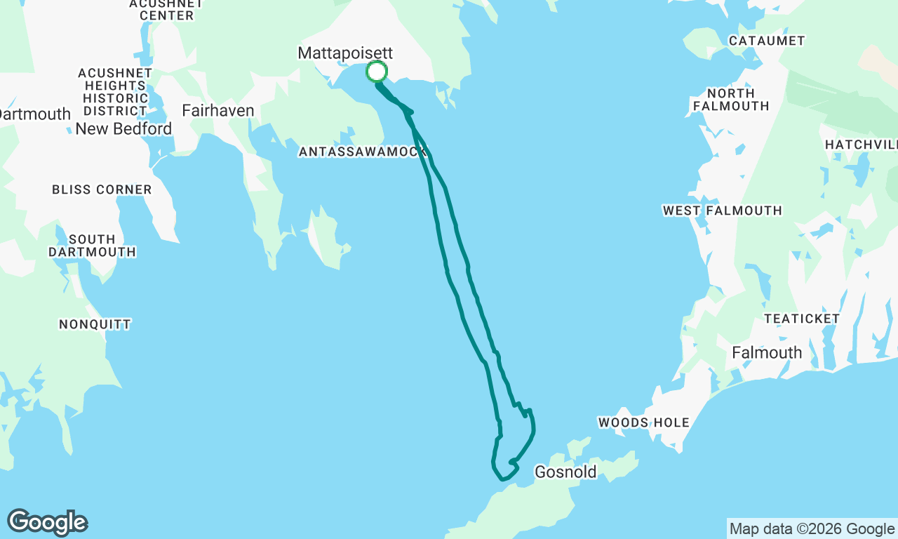 Sail from Mattapoisett to Weepecket Islands for lunch